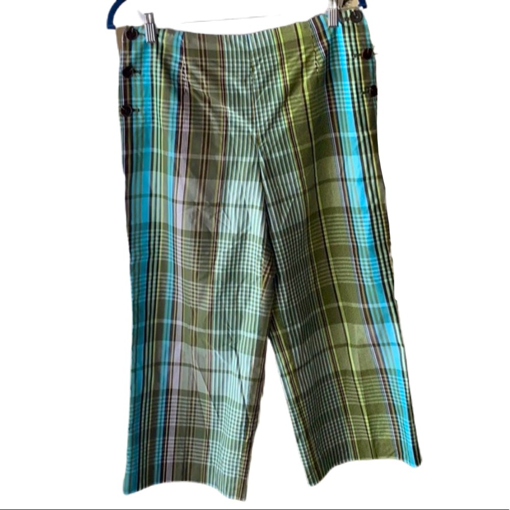 Talbots Plaid Capris